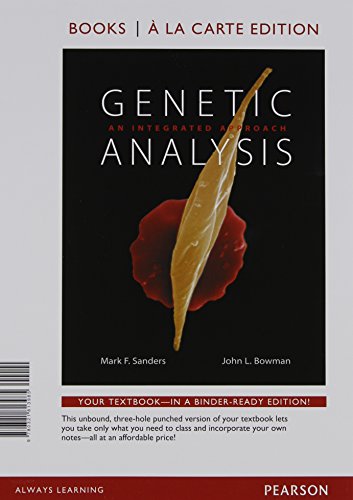 Imagen de archivo de Genetic Analysis: An Integrated Approach, Books a la Carte Edition a la venta por BookHolders