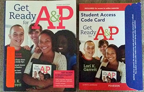 Beispielbild fr Get Ready for A&P -- Access Card (Non-VP component) zum Verkauf von Textbookplaza