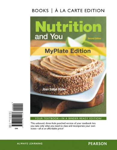 9780321814937: Nutrition and You: MyPlate Edition