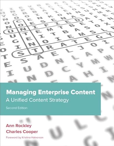 Beispielbild fr Managing Enterprise Content: A Unified Content Strategy (Voices That Matter) zum Verkauf von Goodwill Books