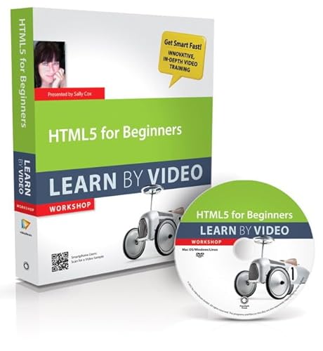 Beispielbild fr HTML5 for Beginners : Learn by Video zum Verkauf von Better World Books