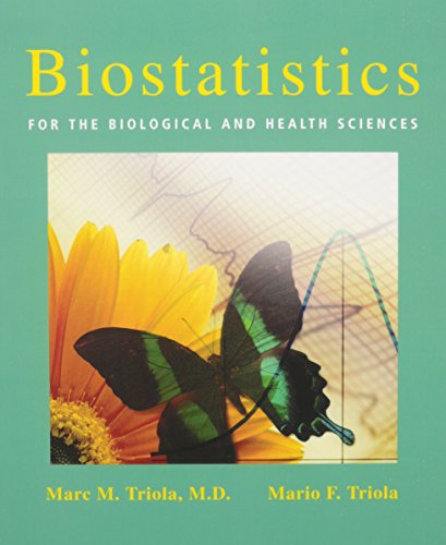 9780321816658: Biostatistics for the Biological and Health Sciences With Statdisk + Mystatlab