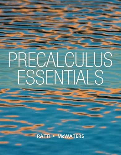 Imagen de archivo de Precalculus Essentials a la venta por BooksRun