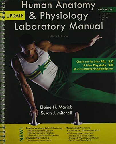 Human Anatomy & Physiology Laboratory Manual [With Get Ready for A & P and CD/DVD] (9780321817853) by Elaine Nicpon Marieb Susan J. Mitchell Unknown