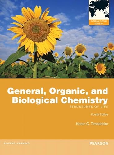 9780321817884: General, Organic, and Biological Chemistry: Structures of Life: International Edition
