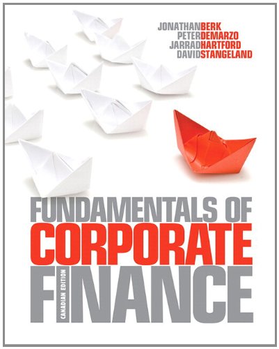 Imagen de archivo de Fundamentals of Corporate Finance, Canadian Edition with MyFinanceLab a la venta por ThriftBooks-Dallas