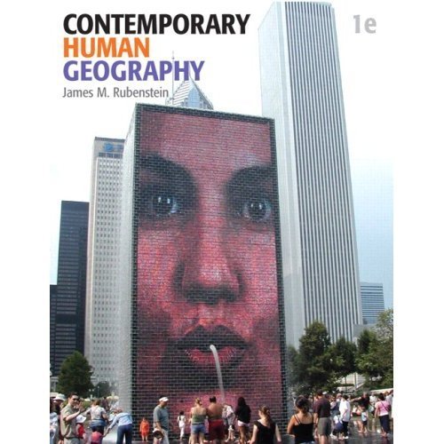 9780321819765: Contemporary Human Geography