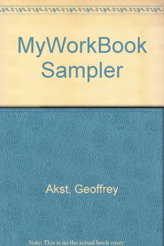 9780321820488: MyWorkBook Sampler