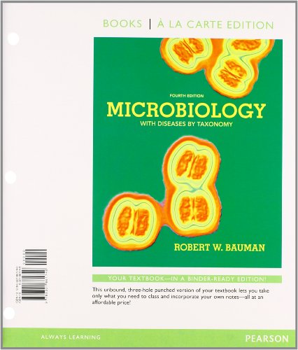 Stock image for Microbiology with Diseases by Taxonomy, Books a la Carte Plus MasteringMicrobiology with eText -- Access Card Package (4th Edition) for sale by HPB-Red