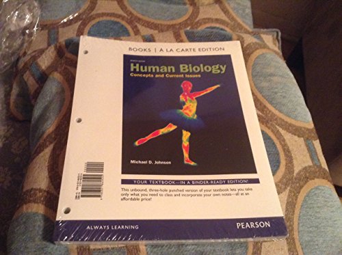 Stock image for Human Biology: Concepts and Current Issues (7th Edition) for sale by HPB-Red