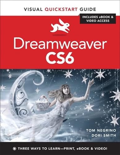 Imagen de archivo de Dreamweaver CS6: Visual QuickStart Guide a la venta por Better World Books