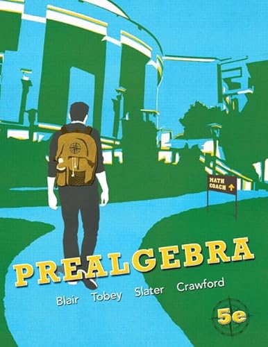 Stock image for Prealgebra (5th Edition) for sale by redgorillabooks