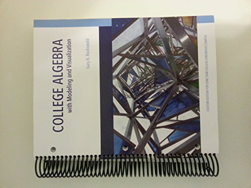 Stock image for College Algebra with Modeling & Visualization (5th Edition) for sale by HPB-Red