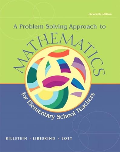 9780321828026: A Problem Solving Approach to Mathematics for Elementary School Teachers