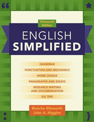 English Simplified (9780321828965) by Ellsworth (Late), Blanche; Higgins, John A.