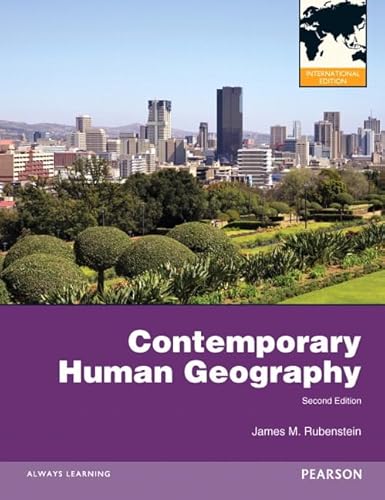 9780321831828: Contemporary Human Geography