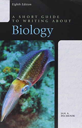 9780321833860: Short Guide to Writing About Biology, A (Valuepack Item Only)