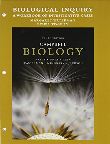 Biological Inquiry: A Workbook of Investigative Cases (9780321833914) by Reece, Jane; Urry, Lisa; Cain, Michael; Wasserman, Steven; Minorsky, Peter; Waterman, Margaret; Stanley, Ethel