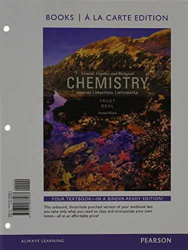 Stock image for General, Organic, and Biochemistry, Books a la Carte Edition (2nd Edition) for sale by HPB-Red
