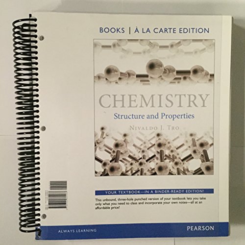 Beispielbild fr Chemistry: Structure and Properties zum Verkauf von SecondSale