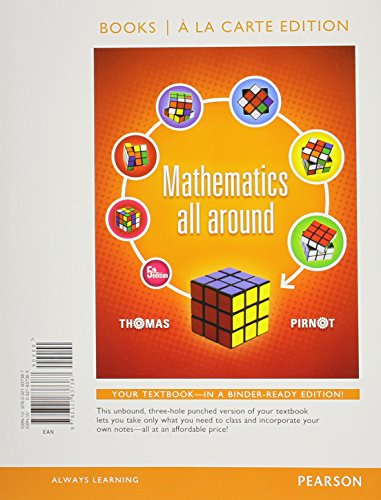 Stock image for Mathematics All Around for sale by Wizard Books