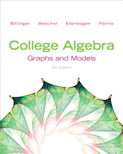 9780321837615: College Algebra:Graphs and Models Plus NEW MyMathLab with Pearson eText -- Access Card Package
