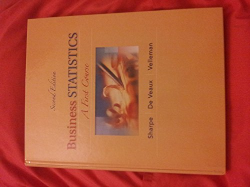 Imagen de archivo de Business Statistics: A First Course (2nd Edition) a la venta por SecondSale