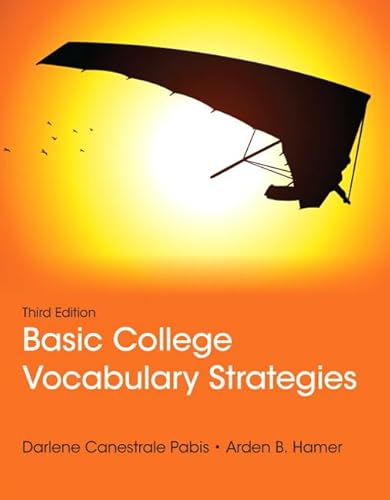 Beispielbild fr Basic College Vocabulary Strategies (3rd Edition) zum Verkauf von BooksRun