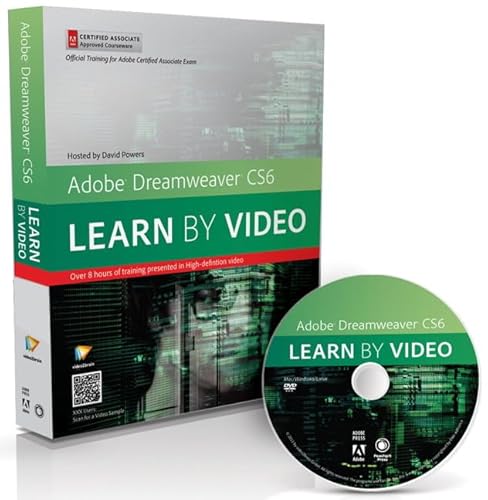 Stock image for Adobe Dreamweaver Cs6: Learn by Video: Core Training in Web Communication for sale by SecondSale