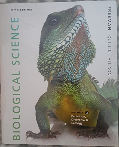 Beispielbild fr Biological Science, Volume 2: Evolution, Diversity, & Ecology zum Verkauf von ThriftBooks-Dallas