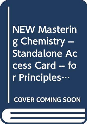 Imagen de archivo de MasteringChemistry -- for Chemistry: A Molecular Approach a la venta por redgorillabooks