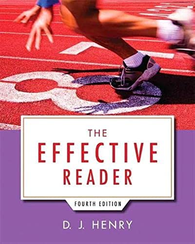 9780321845658: The Effective Reader