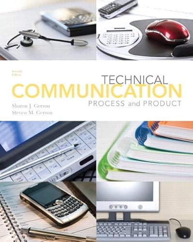 9780321846259: Technical Communication: Process and Product