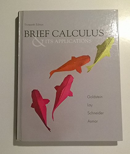 Beispielbild fr Brief Calculus & Its Applications (13th Edition) zum Verkauf von Wrigley Books