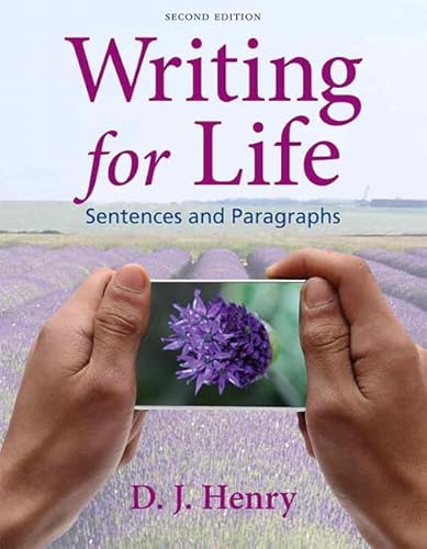 NEW MyWritingLab with Pearson eText -- Standalone Access Card -- for Writing for Life: Sentences and Paragraphs (2nd Edition) (9780321851192) by Henry, D. J.; Kindersley, Dorling