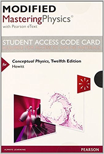 Stock image for Modified MasteringPhysics with Pearson eText -- Standalone Access Card -- for Conceptual Physical Sc for sale by Wrigley Books