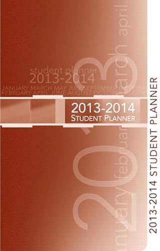 9780321856548: Premier Student Planner 2013-2014