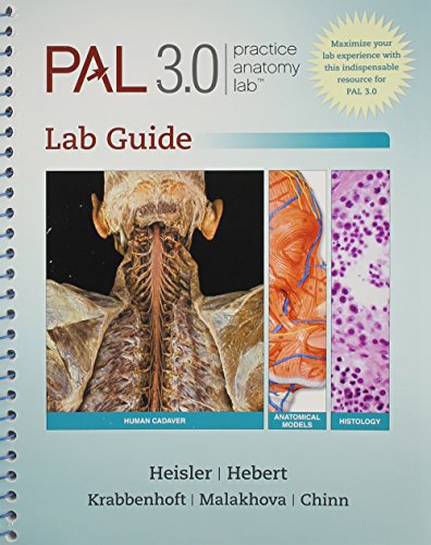 Stock image for Practice Anatomy Lab 3.0 Lab Guide with PAL 3.0 DVD for sale by dsmbooks