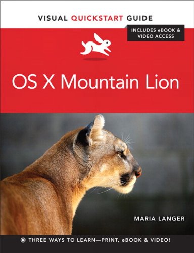 Beispielbild fr OS X Mountain Lion : Visual Quickstart Guide zum Verkauf von Buchpark