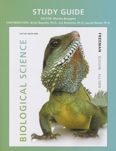 Stock image for Study Guide for Biological Science for sale by Better World Books