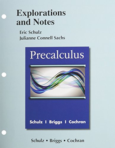 Imagen de archivo de Explorations and Notes for Precalculus a la venta por SecondSale