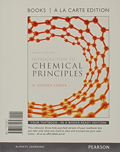 Introduction to Chemical Principles (9780321862174) by Stoker, H. Stephen