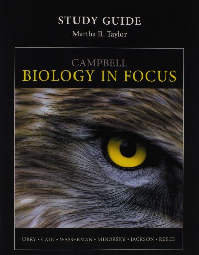 Imagen de archivo de Study Guide for Campbell Biology in Focus a la venta por Green Street Books