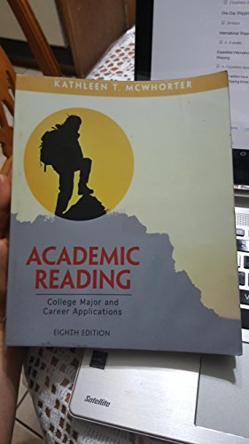 Beispielbild fr Academic Reading (8th Edition) zum Verkauf von BooksRun