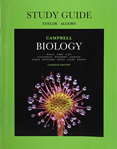 Stock image for Study Guide for Campbell Biology, Canadian Edition for sale by ThriftBooks-Atlanta