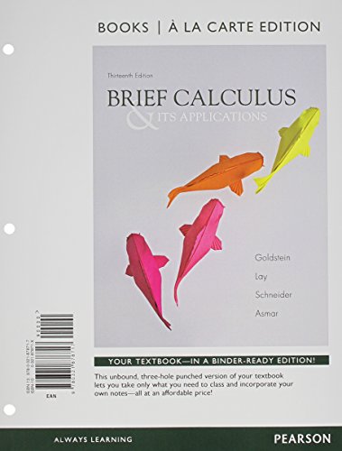 9780321869500: Brief Calculus & Its Applications, Books a la Carte Plus NEW MyLab Math with Pearson eText Access Card Package