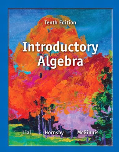 Beispielbild fr Introductory Algebra (10th Edition) zum Verkauf von HPB-Red