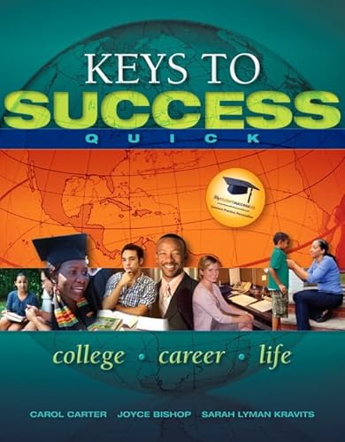 9780321872173: Keys to Success Quick Plus NEW MyStudentSuccessLab 2012 Update -- Access Card Package