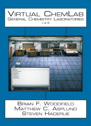 9780321875662: Virtual ChemLab: General Chemistry Student Workbook + CD v. 4.5