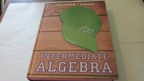 Beispielbild fr Intermediate Algebra (3rd Edition) zum Verkauf von HPB-Red